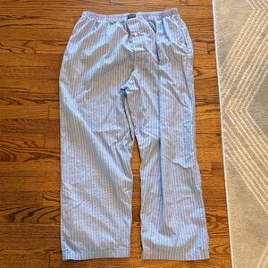 Polo Ralph Lauren XL Light Blue Striped PJ pants
